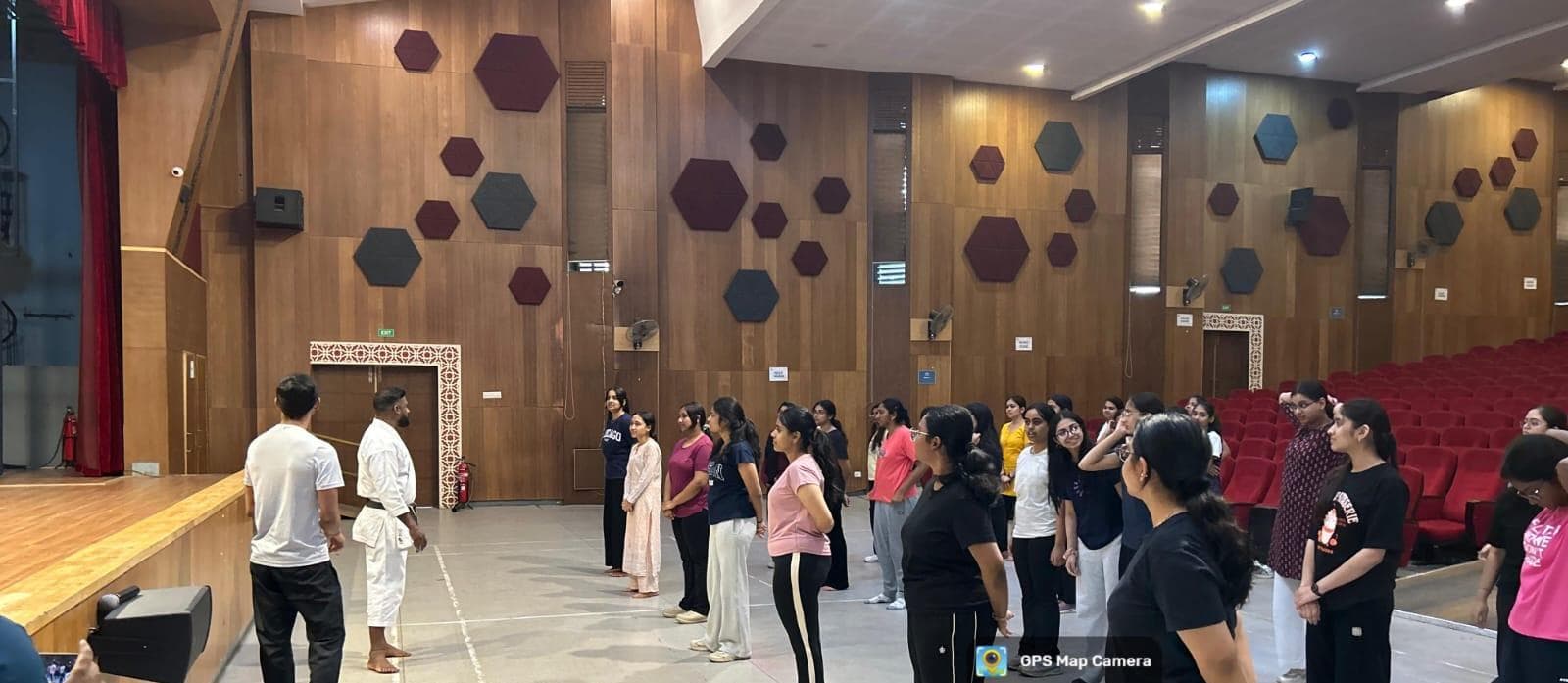 Contribution for Self defense Program for Rotract