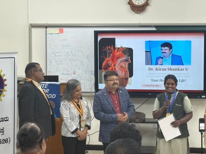 Vocational service Award on 22.5.26